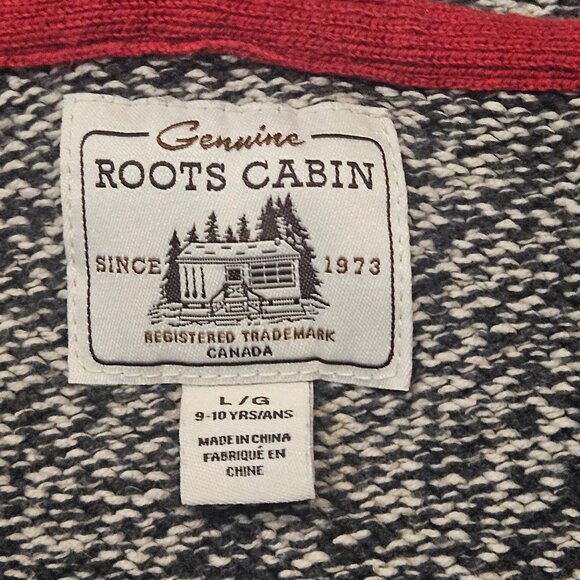 Roots Girls Hooded Cabin Cardigan Sweater - Picture 6 of 7